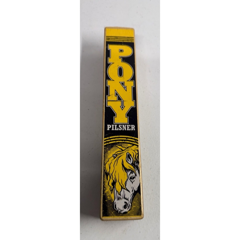 Half Acre Brewery Pony Pilsner Wooden Beer Tap Handle 10" Wood keg